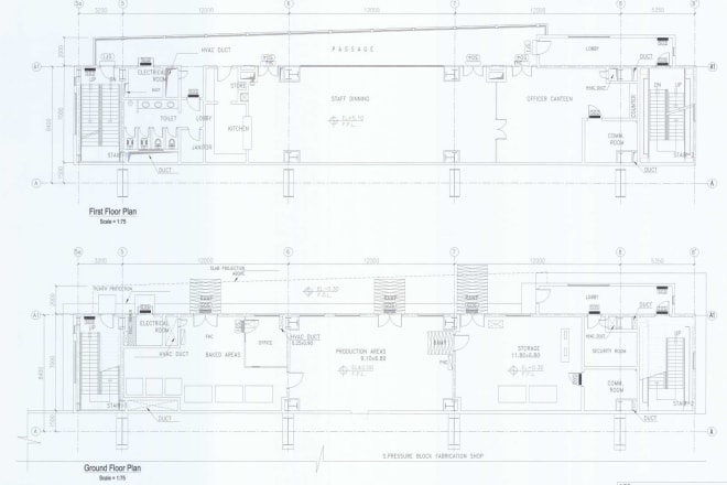 I will design architectural floor plan, drawing,sketch in autocad