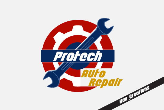 I will design auto repairing automotive workshop car logo