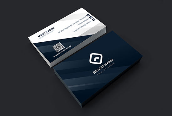 I will design awesome visiting cards and business cards