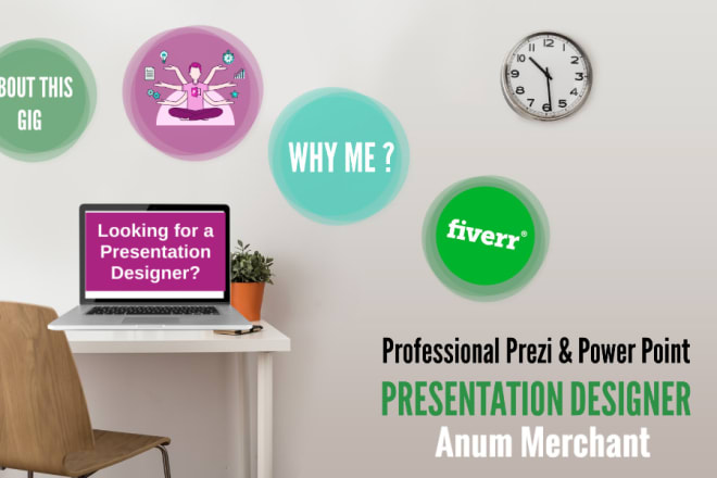 I will design creative professional prezi or PPT