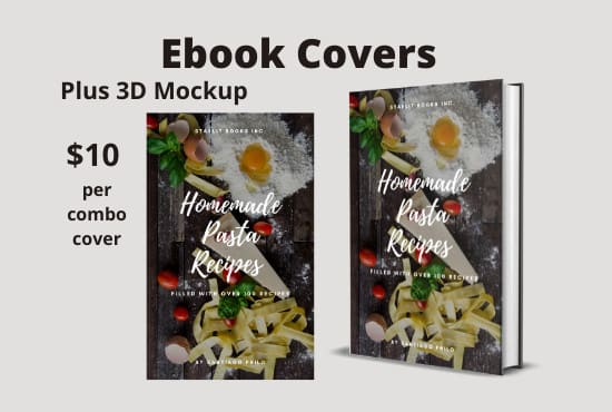 I will design ebook cover along with 3d mockup