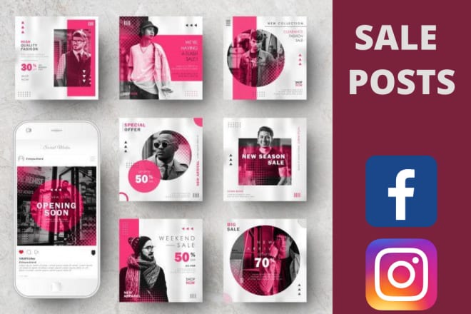 I will design editable canva social media templates for instagram