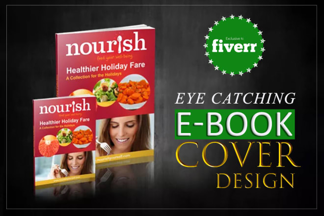 I will design eye caching ebook cover with free bonus