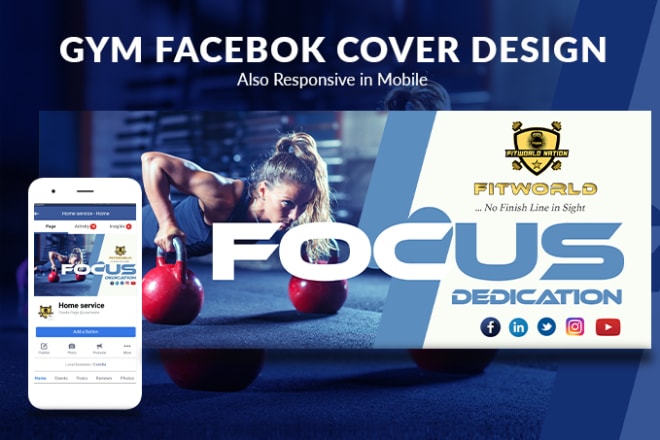 I will design facebook cover ads and other social media banner