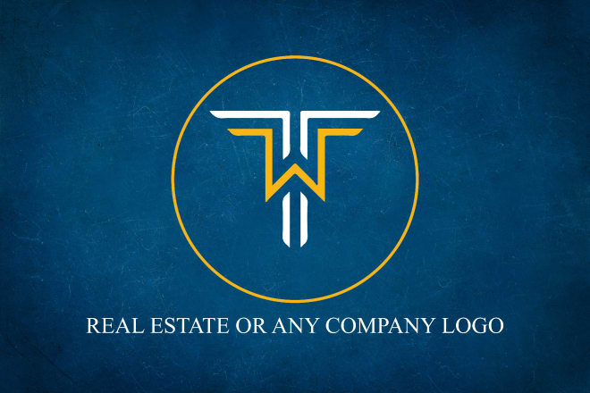 I will design flat minimalist logo for your company