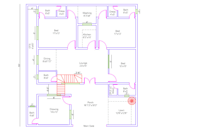 I will design floor plans for your home