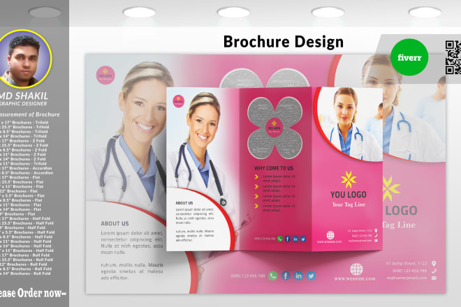 I will design flyer and brochure for your business