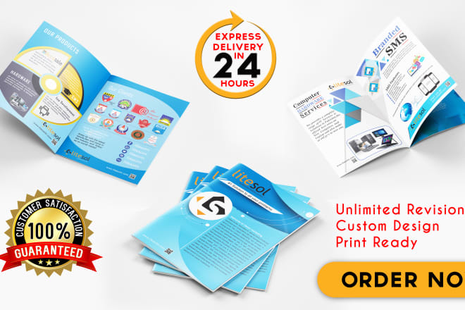 I will design flyer, brochure,postcard,sell sheet,booklet,catalog