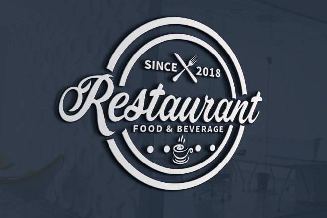 I will design food, bbq, cafe, coffee shop and restaurant logo