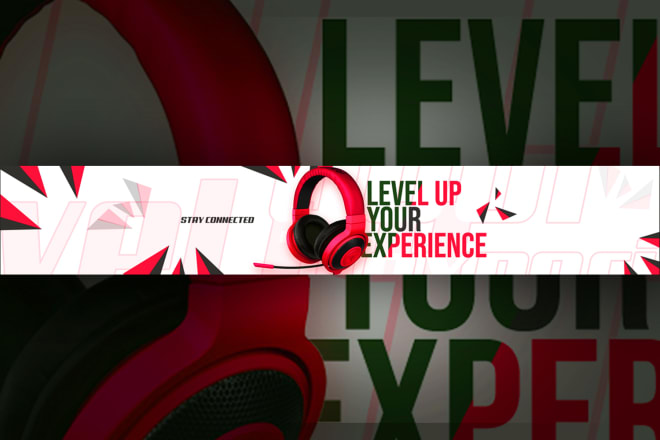 I will design gaming banner, youtube channel art, twitch header