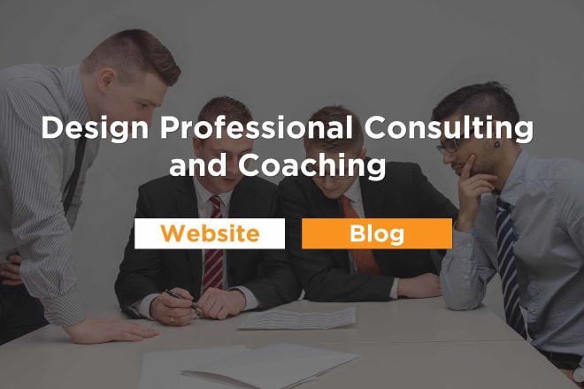 I will design life coaching website with booking functionality
