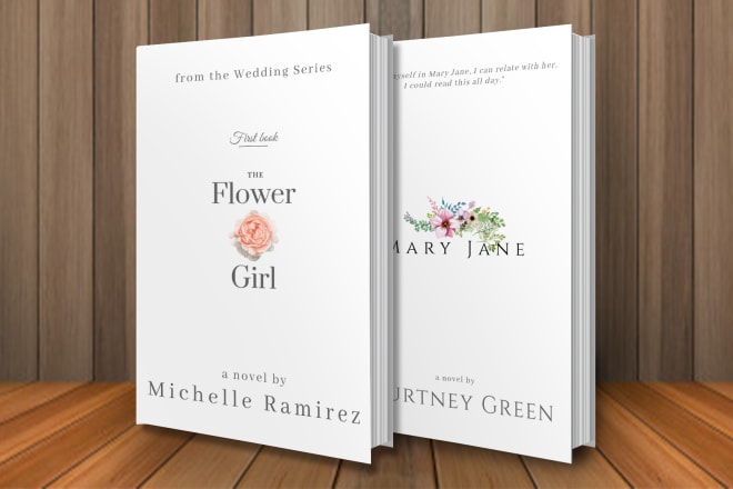 I will design minimal book covers, ebook covers