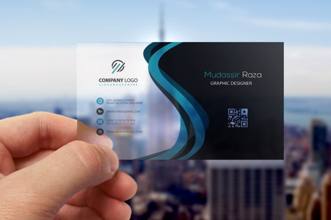 I will design minimalist business card design