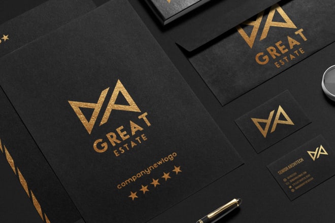 I will design modern and luxury minimalist logo