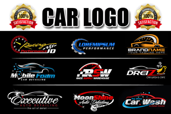 I will design professional car racing and automotive logo in 3hrs