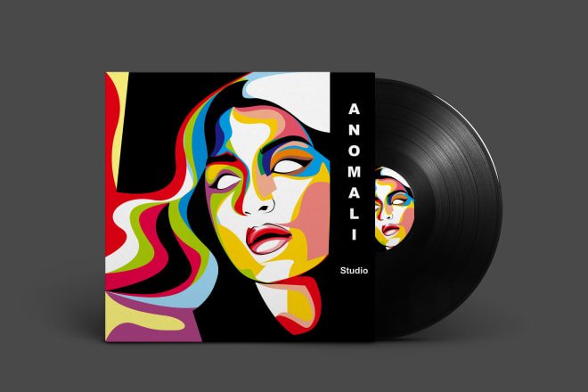 I will design professional cover album with vector artwork based