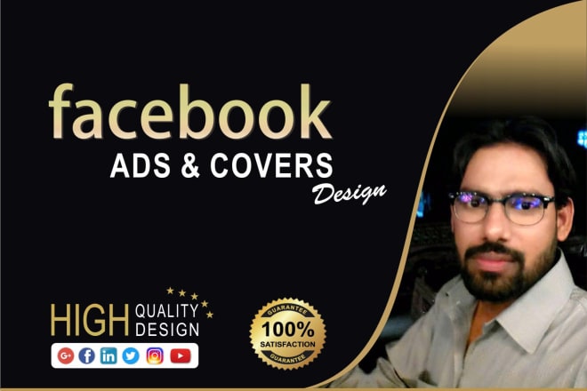 I will design professional facebook ads cover or banner