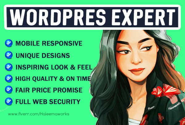 I will design trendy responsive wordpress website that suits your game
