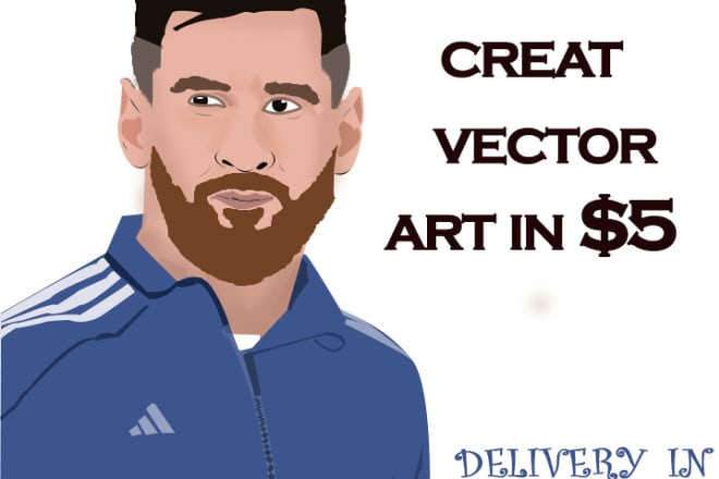 I will design vector art with free source file