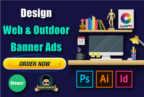 I will design web and outdoor banner ads