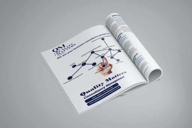 I will design your eye catchy print ready magazine ad