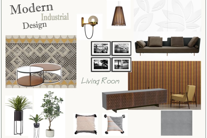 I will design your mood board, floor plan and decor tips