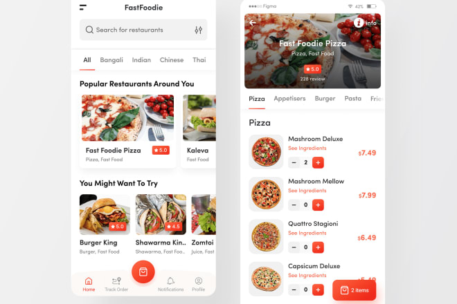 I will develop food delivery app android and IOS for your business