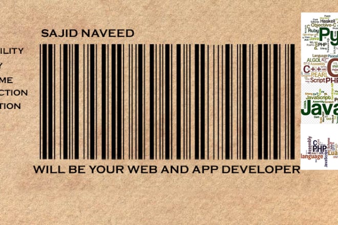 I will develop web and mobile apps