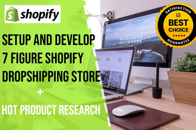 I will develop your business using shopify website