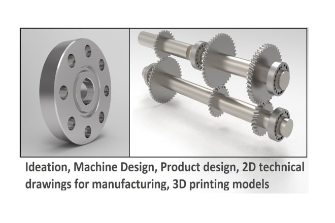 I will do 3d or 2d mechanical design in autodesk inventor