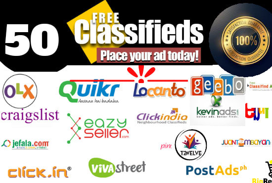 I will do 50 classified ads posting manually in USA