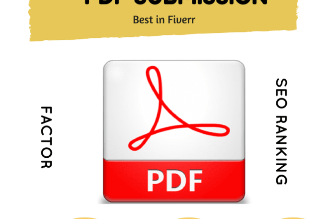 I will do a PDF submission to 15 document sharing sites