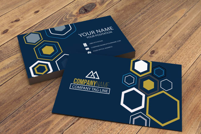 I will do amazing, minimalist business card, visiting card design