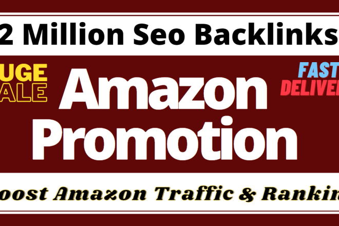 I will do amazon promotion to boost online store traffic