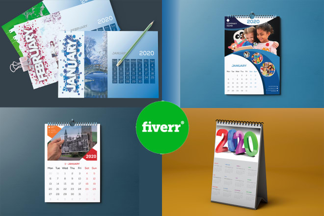 I will do any kind of graphics design, for example, calendar, folder, and login page