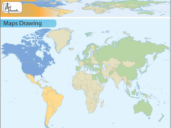 I will do any type of maps drawing by adobe illustrator