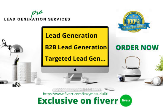 I will do b2b lead generation and targeted lead generation