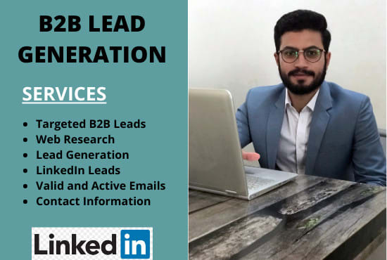 I will do b2b lead generation and targeted leads generation