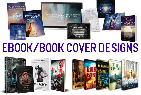 I will do book cover and ebook cover design with free 3d mock up