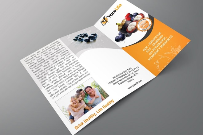 I will do brochure design for your business