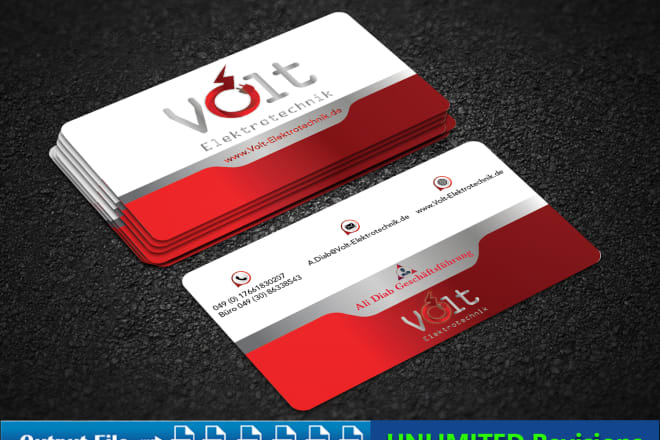 I will do business card design