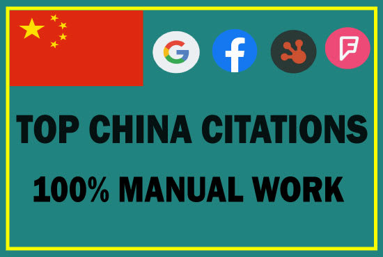I will do china local citations and china directory submission for china local SEO