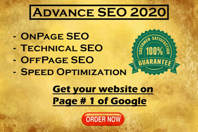 I will do complete offpage, on page and technical SEO for wordpress website