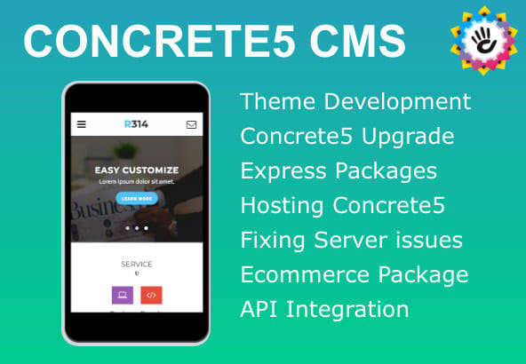 I will do custom concrete5 dashboard packages