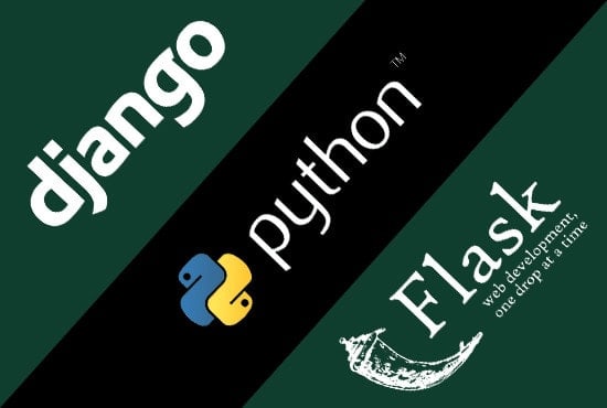 I will do django python, react javascript projects and programs