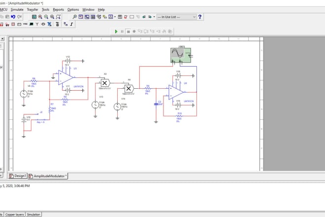 I will do electronics and electrical circuits simulations