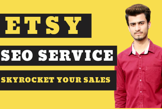 I will do etsy shop SEO services