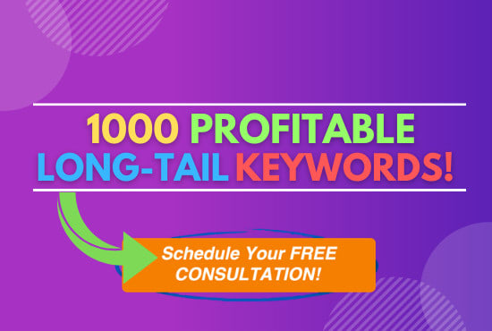 I will do excellent SEO keyword research to find long tail niches