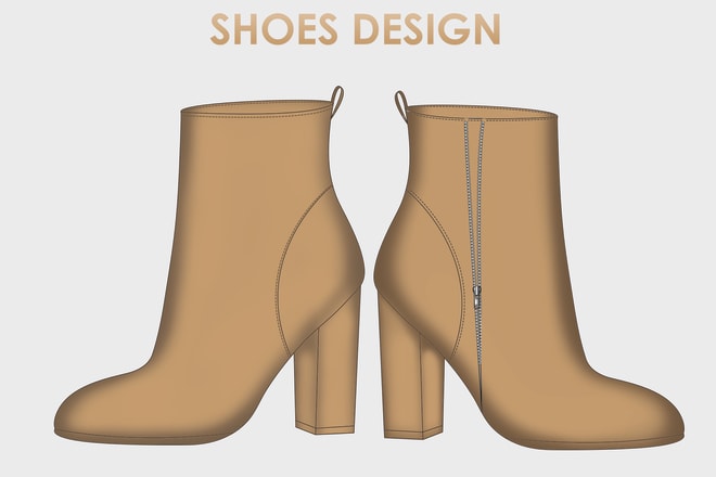 I will do footwear and accessories design for you