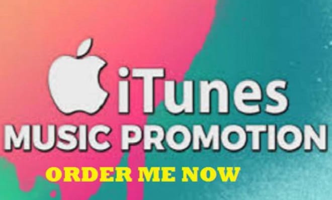 I will do itunes music promotion,spotify music promotion